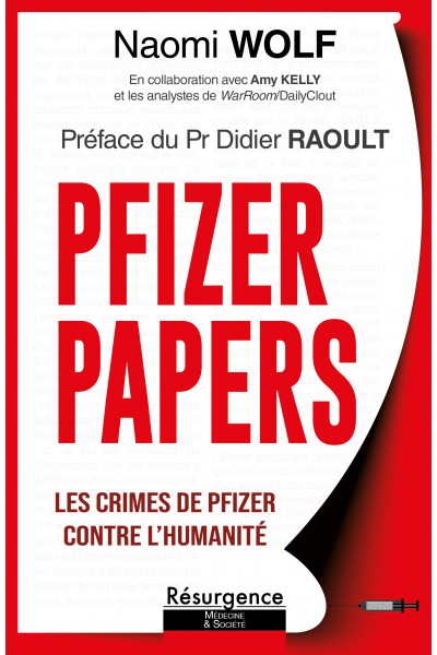 Couverture du livre Pfizer Papers de Naomi Wolf