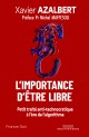l'importance d'être libre