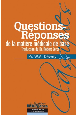 Questions-réponses de la matière médicale de base