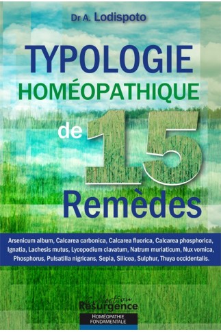 Typologie homéopathique de 15 remèdes