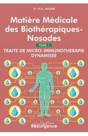 Matière médicale des biothérapiques-nosodes