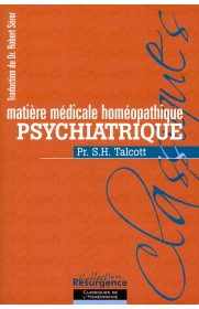 Matière médicale homéopathique psychiatrique