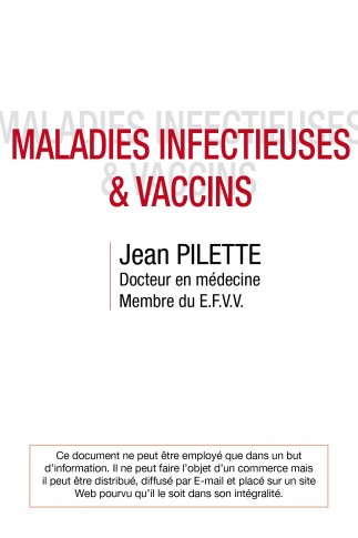 MALADIES INFECTIEUSES ET VACCINS - Jean PILETTE