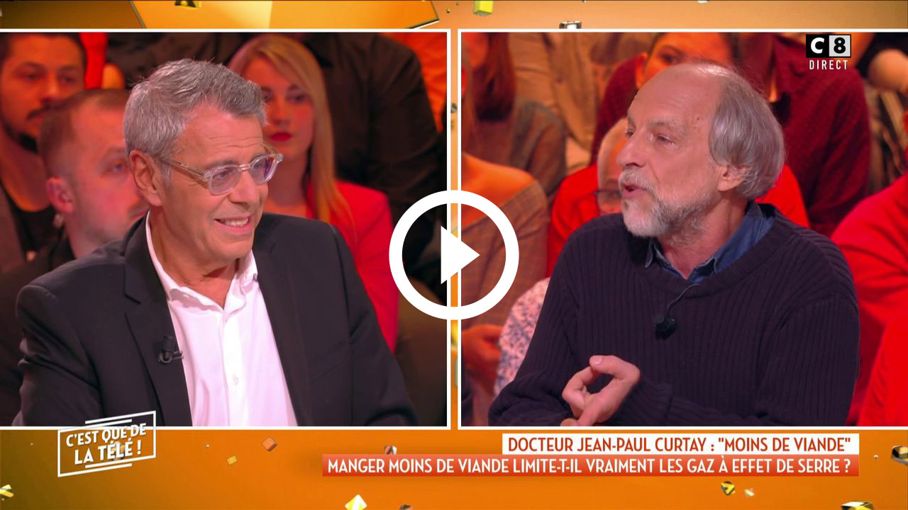 Le replay de l'émission de Lundi 18 Février 2019 sur C'est que de la Télé (Mycanal, C8) Le lundi sans viande : bonne idée ou coup marketing ?