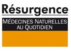 Logo du magazine Résurgence consacré aux médecines naturelles et à la médecine alternative