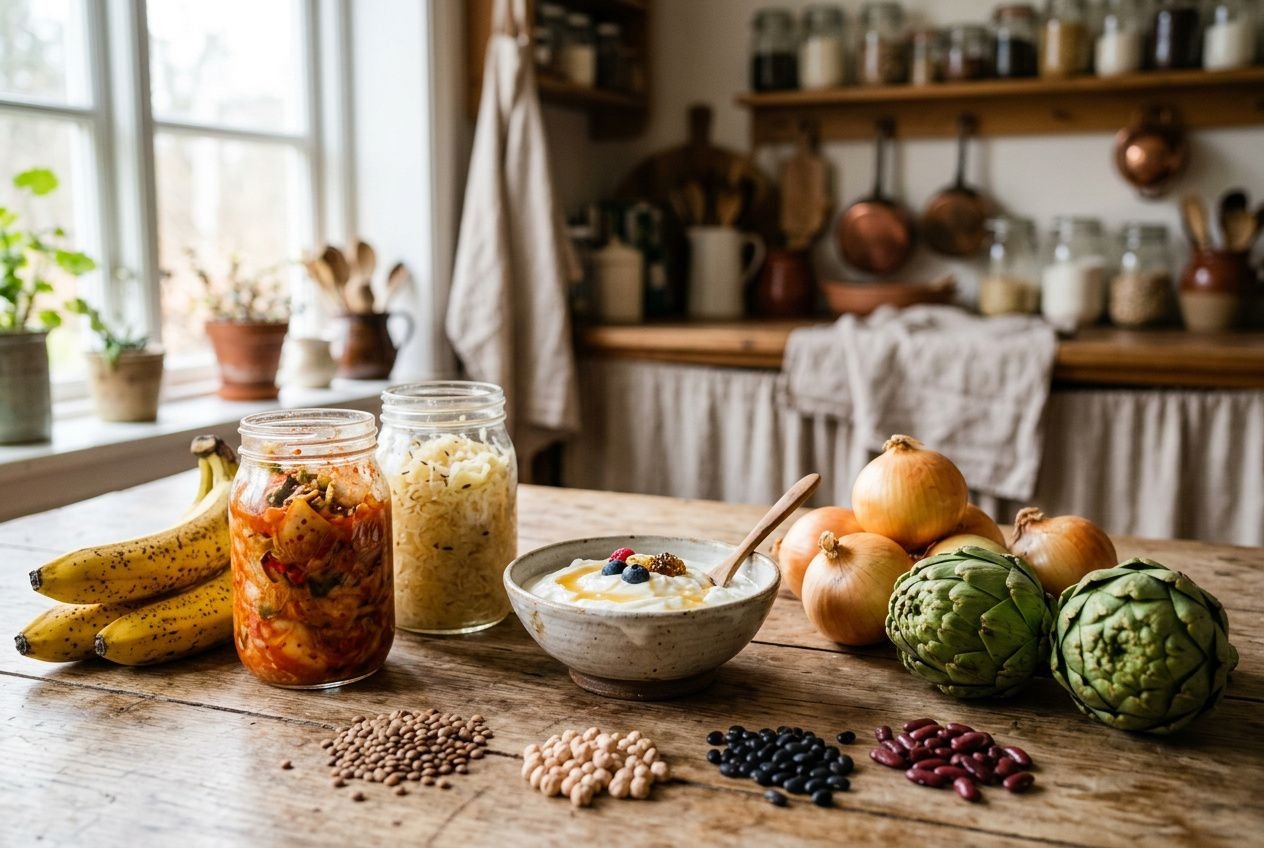 Probiotique et prébiotique bienfaits : différence et santé de votre flore